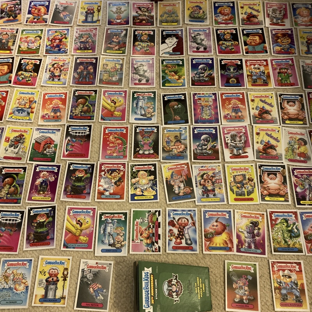gpk 35th anniversary rare cards Amazon.com: 20 Topps GPK Series 2 35th Anniversary Value Box, Multicolor :  Toys & Games main image 0