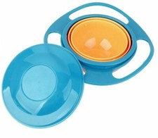 Snacksch&uuml;ssel f&uuml;r Kinder Universal Gyro Bowl dreht sich um 360&deg; NEU - Geschenk