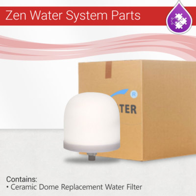 Max Water Systems Replacement Filter Pack 2, 3, 4, 6, & 12 Ceramic Dome fits Zen