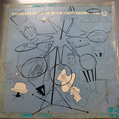 Norman Granz Jazz At The Philharmonic Vol. 4  VG+ Original 10'' Mercury MG35005