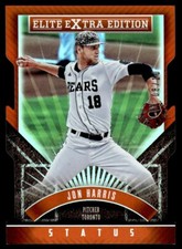 2015 Panini Elite Extra Edition Orange Status Die Cut Jon Harris 08/10 Toronto