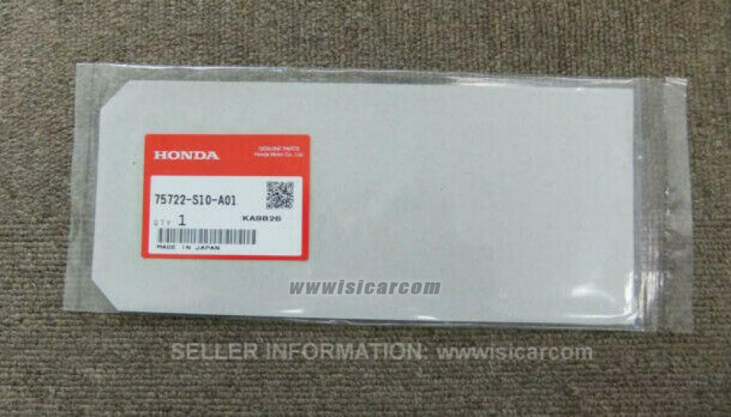 2点リクエスト HONDA CR-V RD1 STICKER, RR. (REALTIME 4WD) 75722-S10-A01 genuine