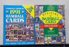 2 1991 BASEBALL CARD PRICE GUIDE COMPLETE OFFICIAL # HC