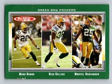 Mark Roman / Marviel Underwood / Nick Collins 2006 Topps Total #241 Packers