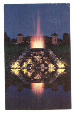 Forest Park St Louis #MO 4c Lincoln Stamp 1969 #Postcard