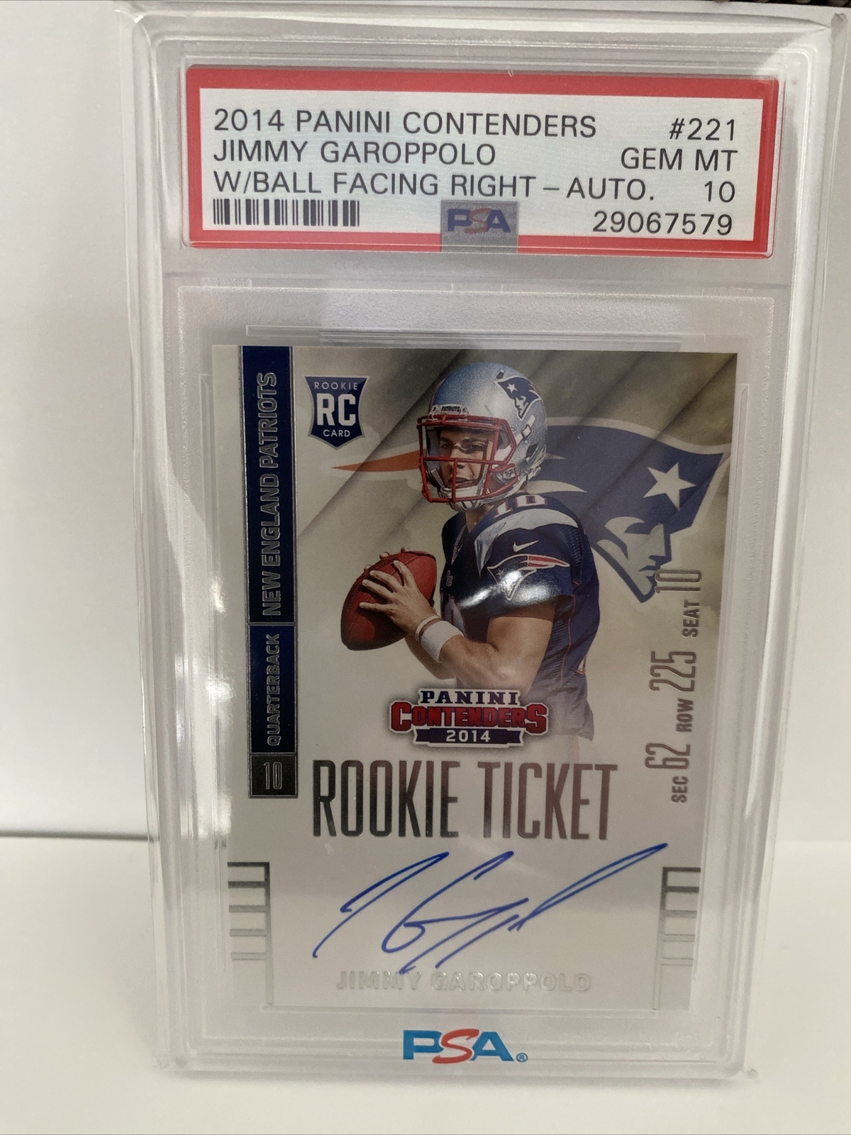 Jimmy Garoppolo Panini Contenders #221 Base