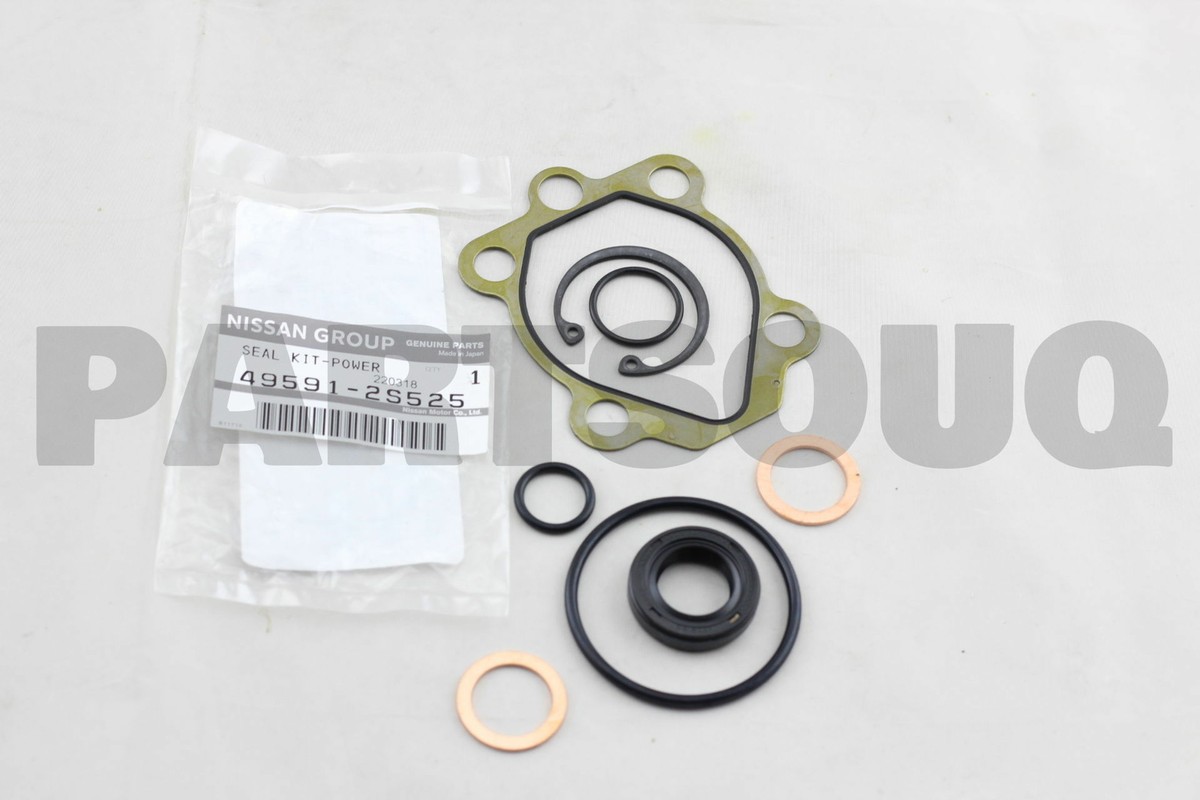495912S525 Genuine Nissan SEAL KIT-POWER STEERING PUMP 49591-2S525