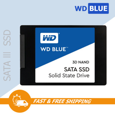 新品未使用2TB SATA III 3D NAND SSDブルー WD Blue 3D NAND 2TB PC SSD - SATA III 6 Gb/s, M.2 2280