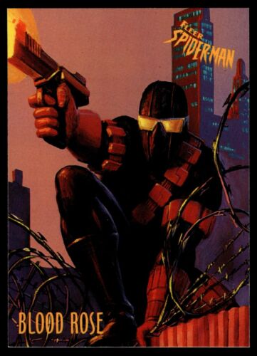 Fleer Spider-Man International Blood Rose 1997 #5 - Imagen 1 de 2