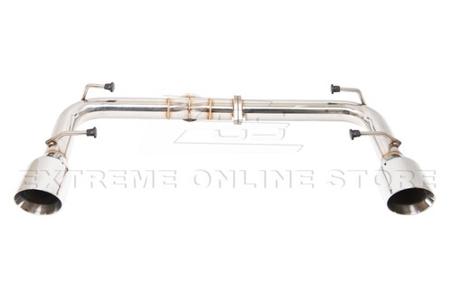 For 22-Up Toyota GR86 Subaru BRZ | Muffler Delete Axle Back 4" Dual Tips Exhaust - Picture 15 of 19