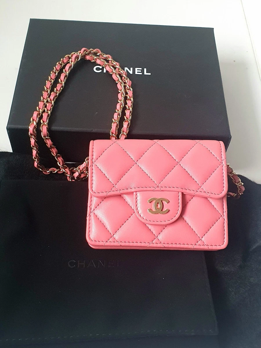 Chanel Mini Classic Flap Bag Pink - Lambskin