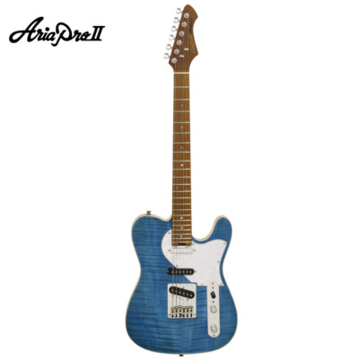 Aria Pro II Hot Rod Collection 615-MKII Nashville Electric Guitar Turquoise Blue