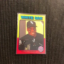 2019 TOPPS ARCHIVES #149 FRANK THOMAS *PURPLE #17/175*  WHITE SOX