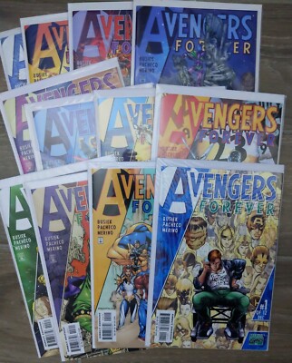 Avengers Forever 1-12 Marvel Comics - Kang The Conqueror/Immortus - Time Keepers