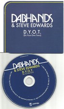DABHANDS & STEVE EDWARDS D.Y.O.T. Do Your Own Thing 6TRX MIXES & EDIT CD single