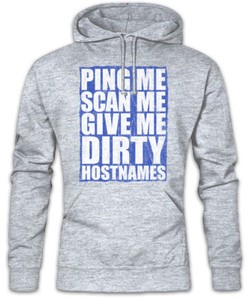 Me Ping, escanear me Sudadera Con Capucha equipo host de administrador  científico programador Divertido | eBay