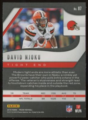2019 PANINI PRIZM #87 DAVID NJOKU | eBay