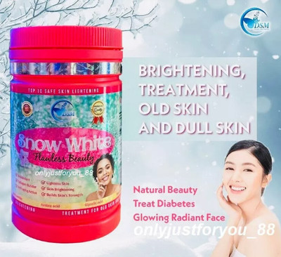 NEW Phyto Gluta Snow White Collagen Advanced Skin Whitening Flawles Free Ship