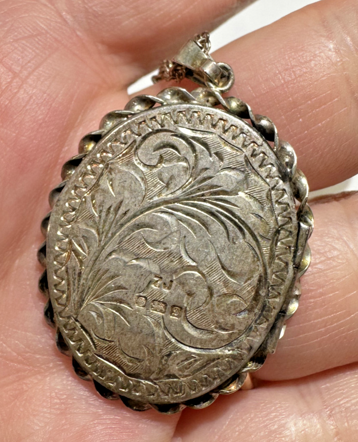 英国　Birmingham 　K9 　1911年　locket 英国 Birmingham K9 1911年 locket British ZJ Sterling Silver