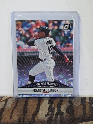 2019 Donruss Franchise Features Vector #2 Francisco Lindor Fernando Tatis Jr.