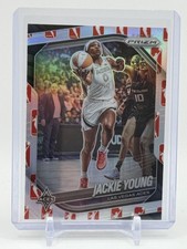 2025 Panini Prizm WNBA #23 Jackie Young WNBA Logo Prizms