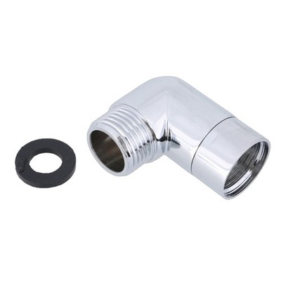 90 degrees Shower Head Elbow Adapter Stainless Steel Swivel Shower Head Adapter