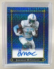 Jeremiah McClellan 2025 Leaf Metal #92L-JMC Mojo Blue 92 LGR Auto /4