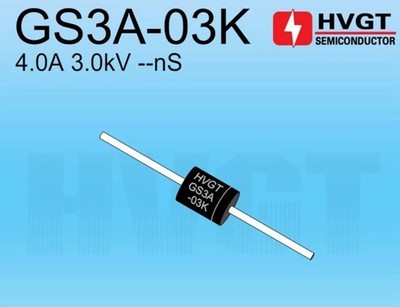 5PCS HVGT GS3A-03K 4.0A 3kV high current high-voltage rectifier diode