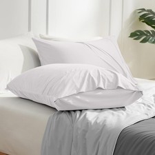 2 x Pillow Cases Luxury Housewife Extra Soft Pair Pack Plain Pillow Covers 50x75