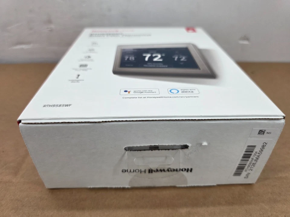 Honeywell Home RTH9585WF1004 Wi-Fi Smart Thermostat - Silver - Image 2 of 4