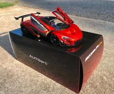 AUTOart 1:18 Scale McLaren P1-GTR Volcano Orange Diecast Car With Box