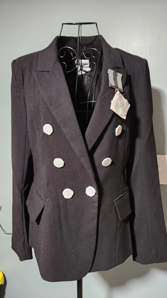 Ed Hardy by Christian Audigier Women's Black Jacket Size XS. Extreme Style NWT - Image 2 of 4