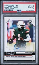 2024 Panini Instant NIL Cameron Ward #CWF Rookie Auto /99 