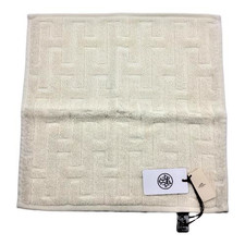 Hermes Stairs 100 Cotton Towel Men Women Ivory 32cm 32cm From Japan NWT