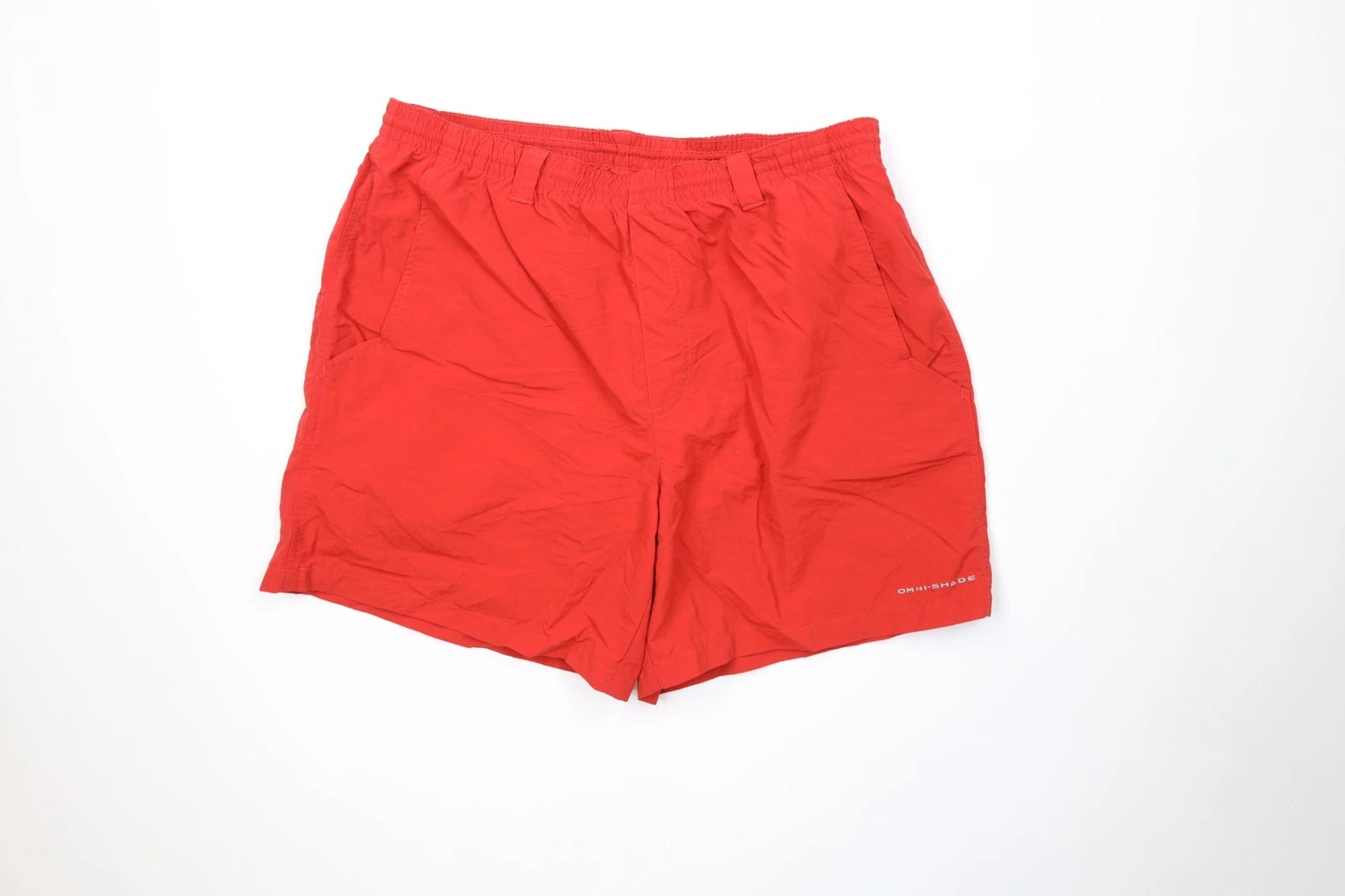 Vtg Columbia PFG Mens Medium Performance Fishing Gear Above Knee Lined Shorts