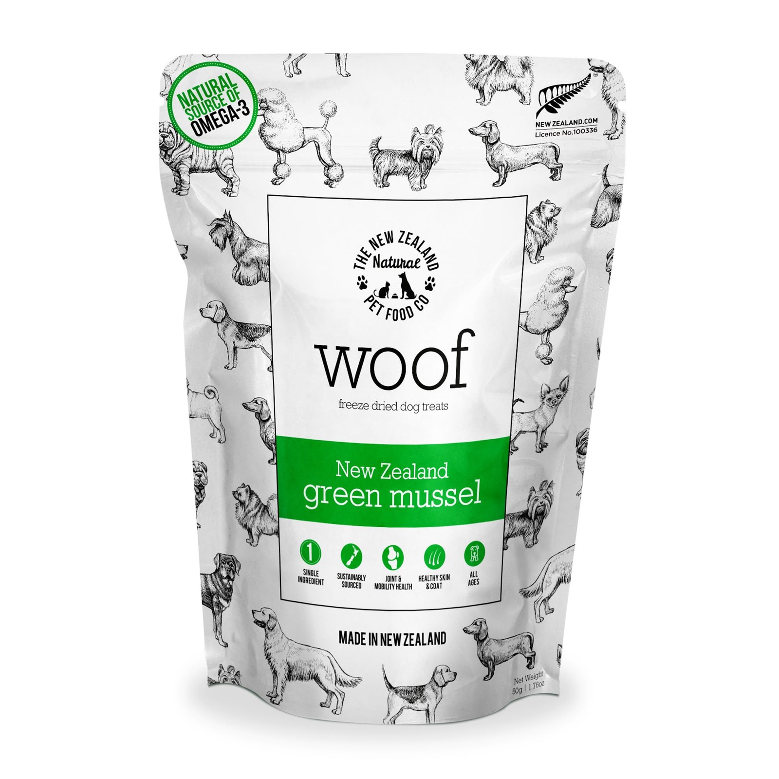 Co. Woof Freeze Dried Dog Treats - High Prot...