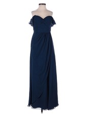 Azazie Women Blue Cocktail Dress 2