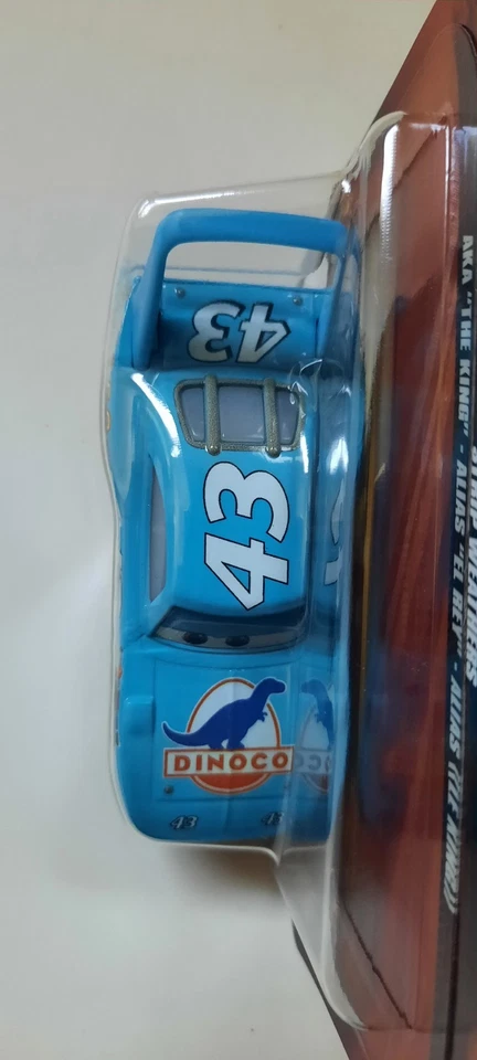 CARS Disney pixar THE KING IL RE nr. 43 mattel scala 1/55 NUOVO 2021 maclama - Immagine 3 di 4