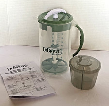 Dr Brown  s Formula Mixing Pitcher 32oz With Lid Handle  Mixing Insert