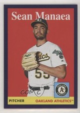 2019 Topps Archives 1958 Design Purple 93/175 Sean Manaea #86 0ny1