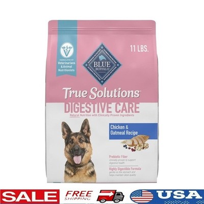 Natural Dry Dog Food Chicken Digestive Care Prebiotic Fiber Kibble 11lb New