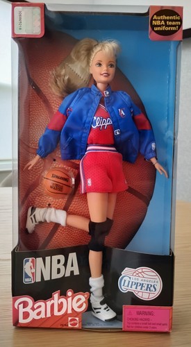 Mattel Barbie NBA Los Angeles Clippers Collector Edition Doll 12" #20744