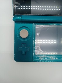 Nintendo 3DS Aqua Blue Handheld System with Box Charger &ndash; Excellent Condition