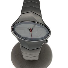 Diesel DZ-2228 D-RUSH Quartz Watch Stainless Steel Analog Used