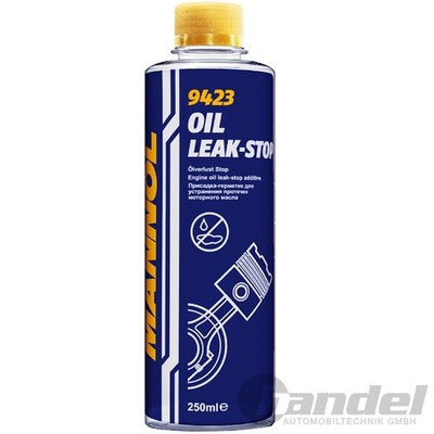 250 mL MANNOL ÖLVERLUST STOP MOTORDICHTMITTEL ADDITIV OIL LEAK ÖLSTOP