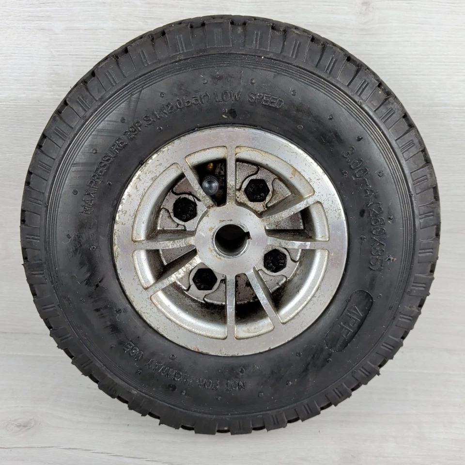 Par de piezas de repuesto para ruedas traseras Excel Galaxy Van Os Mobility Scooter Foto 4 de 4