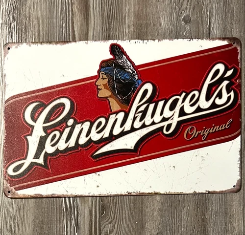Leinenkugel's Original Beer 8 x 12 Vintage Novelty Metal Sign New!