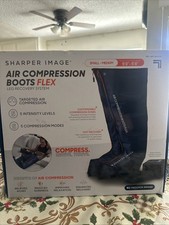 Sharper Image Air Compression Boots Flex, Small/medium Open Box