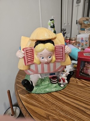 Alice in Wonderland Cookie Jar
