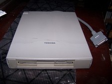 Toshiba External Floppy Drive Attachment Case with Floppy drive for Laptop
